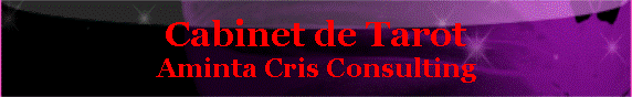 Textfeld: Cabinet de TarotAminta Cris Consulting